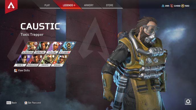 All Apex Legends characters, ranked