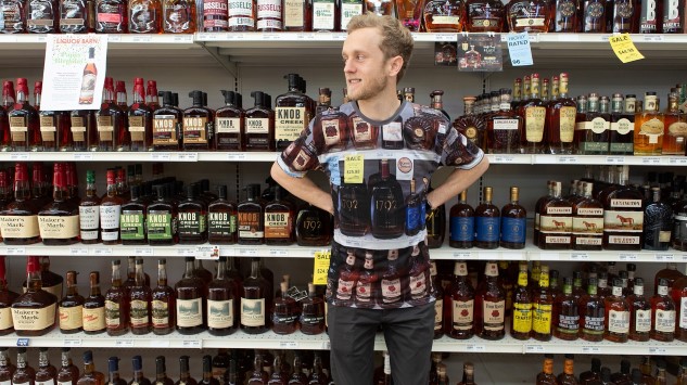 Blend in with the Liquor Aisle by Rocking This Ridiculous "Bourbon Camouflage"