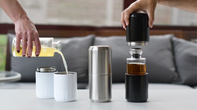 This "Travel Decanter" Kickstarter Claims to Make Your Whiskey Totally Mobile