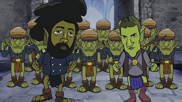 Watch Reggie Watts and a Squad of Goblins Dance into Battle in This <i>HarmonQuest</i> Clip