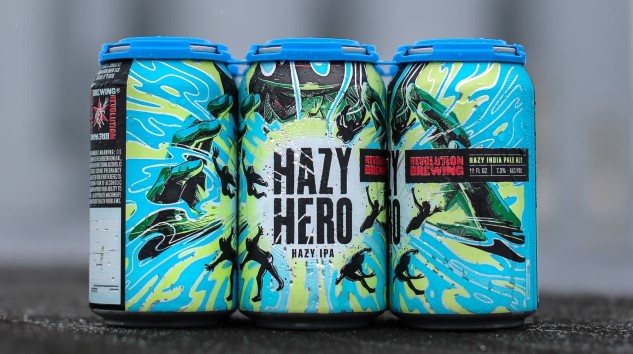Revolution Brewing Hazy-Hero IPA Review