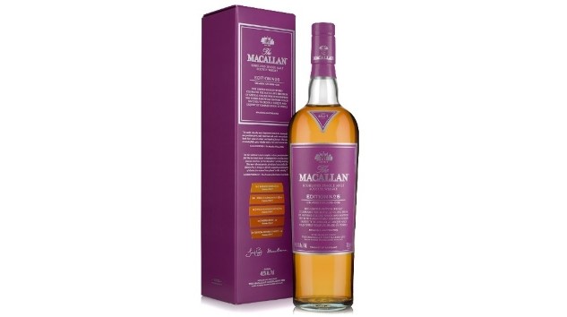 The Macallan Has Revealed Its New Pantone Collaboration The Macallan Edition Purple Paste