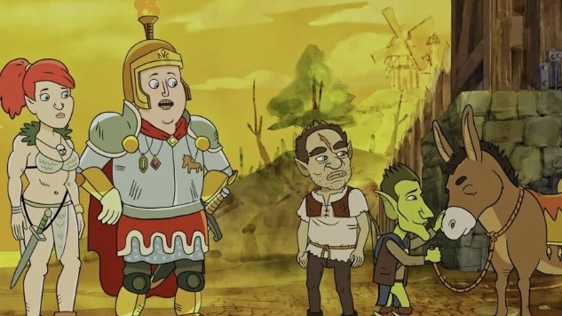 A Cartoon Donkey's Life Is Cheap in This Clip from <i>HarmonQuest</i>