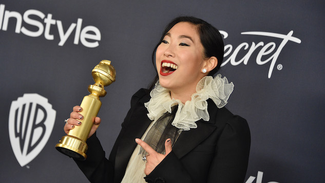 Awkwafina Makes History With Golden Globes Win