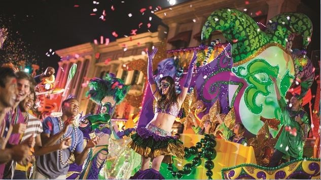 Universal Studios' Mardi Gras Celebration Is Bigger Than Ever
