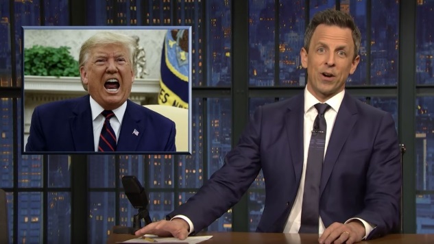 Donald Trump Lies About the Coronavirus, and Seth Meyers Takes a Closer Look