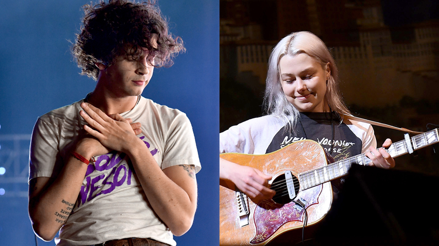 The 1975 Team Up With Phoebe Bridgers on "Jesus Christ 2005 God Bless America"