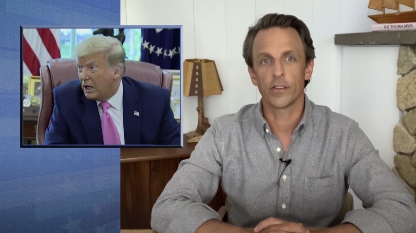 Seth Meyers Takes a Closer Look at Trump's Disastrous Fox News Interview and More