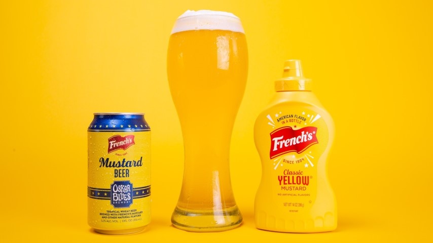 Oskar Blues French's Mustard Beer Review