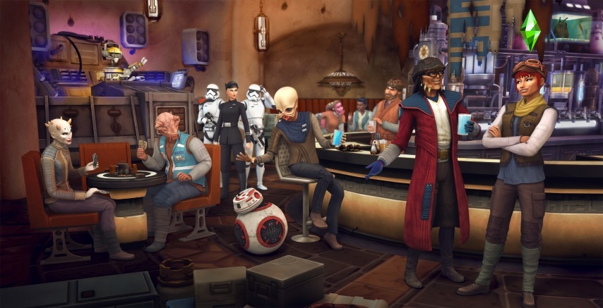 The Sims 4 + Star Wars: Journey to Batuu Bundle Key!