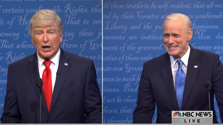 Watch <i>Saturday Night Live</i>'s Final Presidential Debate Sketch of 2020