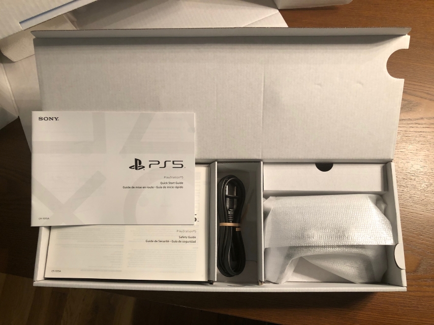 PS5 unboxing video: Sony's PlayStation 5 console package opened