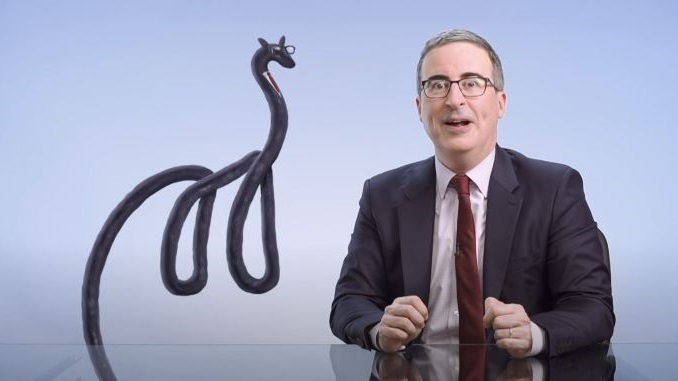 John Oliver Examines the Danish Kids' Show about a Man with a Huge Penis