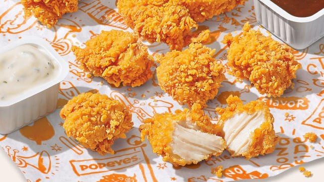 popeyes chicken nuggets