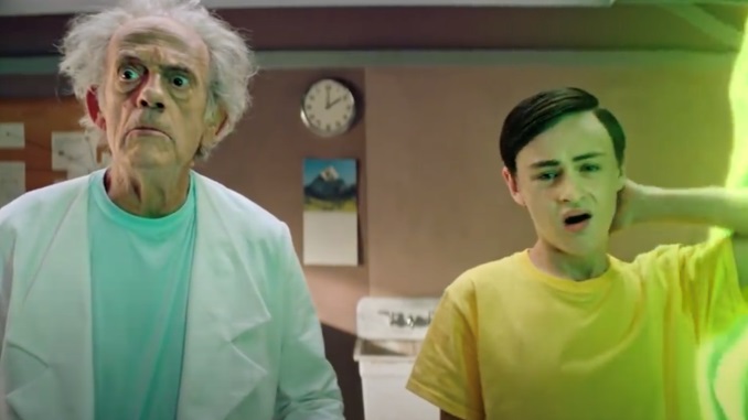 The Story Behind Christopher Lloyd's Live Action <i>Rick and Morty</i> Shorts