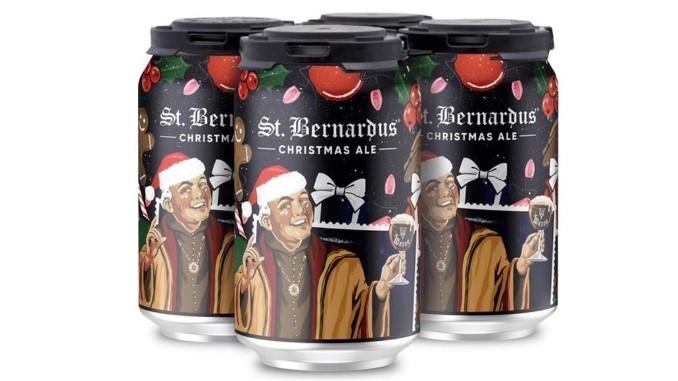 There's Something a Little Sad About St. Bernardus Christmas Ale in a 12 Oz Can
