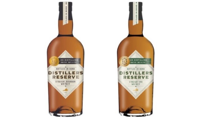 Tasting: 2 Distiller's Reserve Bonded Whiskeys (Bourbon, Rye) From KO Distillery
