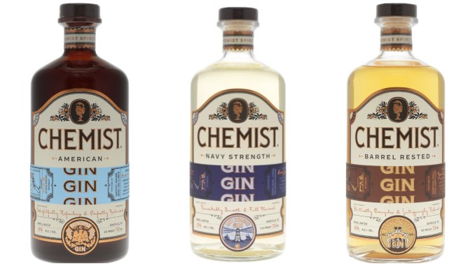 Tasting: 3 Styles of Gin from Asheville's Chemist Spirits