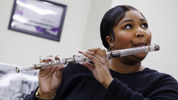 Watch Lizzo Play a 200-Year-Old Crystal Flute at the Library of Congress