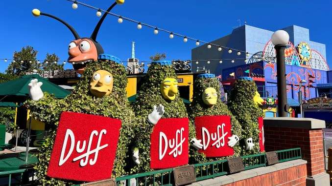 At Universal Studios Hollywood, Dufftoberfest Is the Most Wonderful Time of the Year