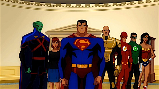 the justice league movie animated