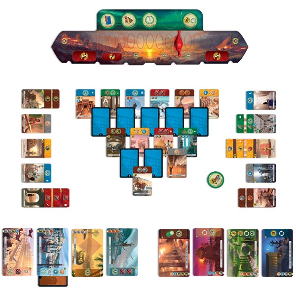 7 Wonders Duel Brand Party Board Game 