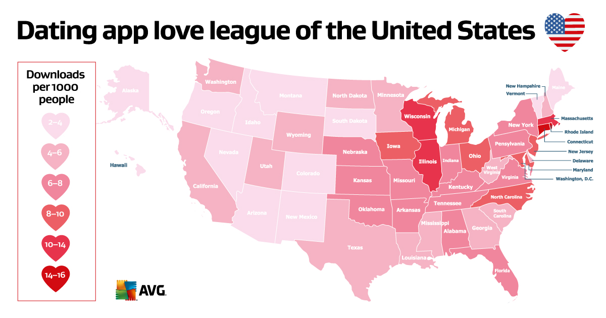 What Every State Googles on Valentine's Day 💝