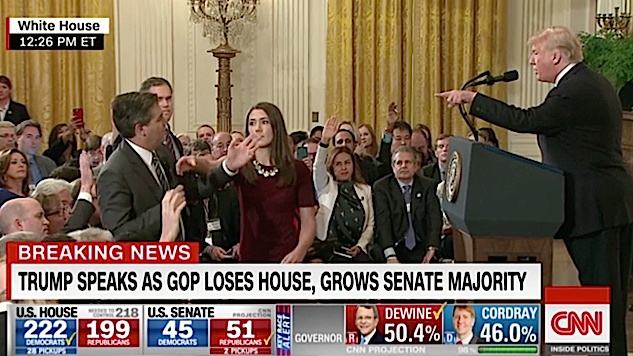 CNN Sues Trump White House For Acosta Snub
