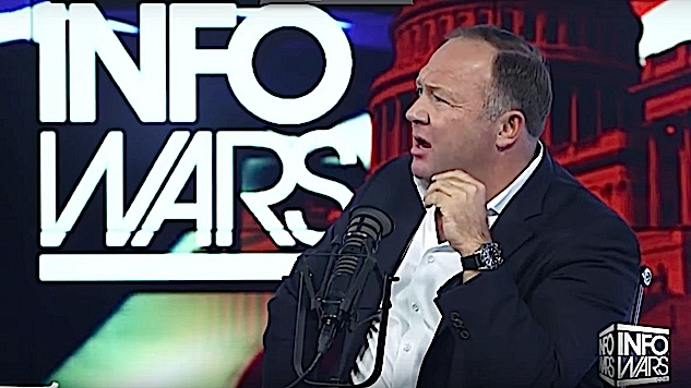 Even by Alex Jones' Standards, This Clip Is Really Something Else