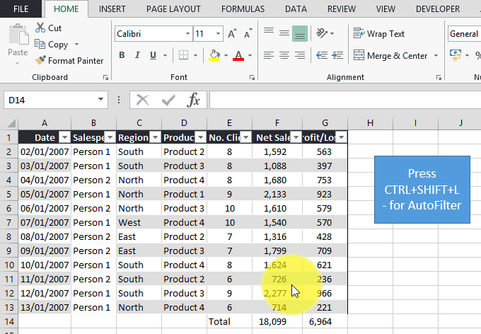 excel shortcut key to center text