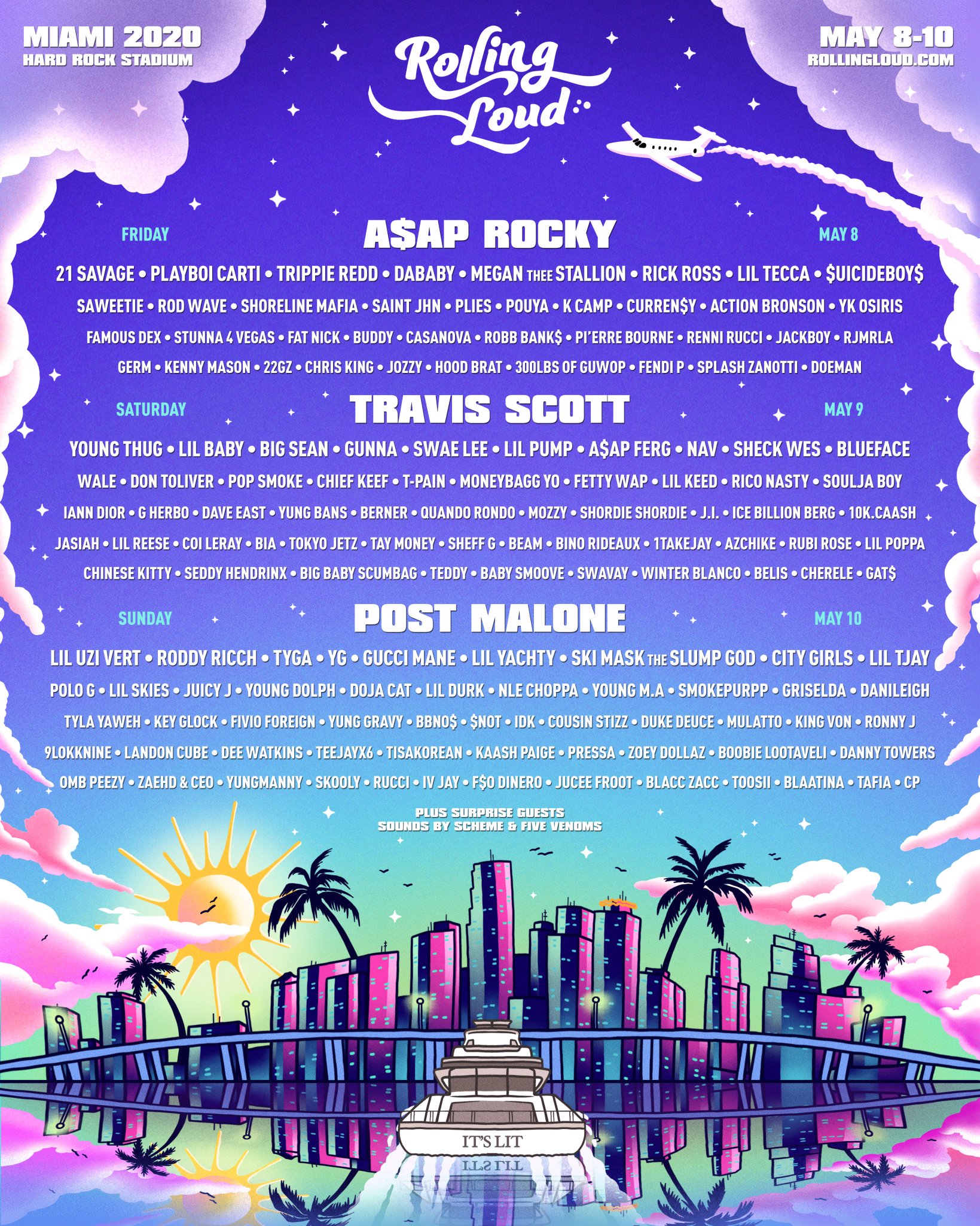 Rolling Loud Announces 2020 Lineup Full of Rap's Biggest Stars Paste