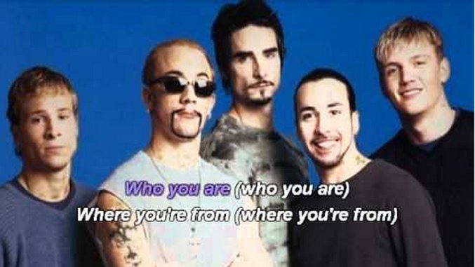 backstreet boys as long as you love me lyrics karaoke