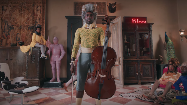Blood Orange Says "Oui" to Powdered Wigs in New "Benzo" Video
