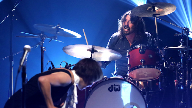 Watch Dave Grohl Cover Van Halen with The Bird and The Bee on <i>James Corden</i>