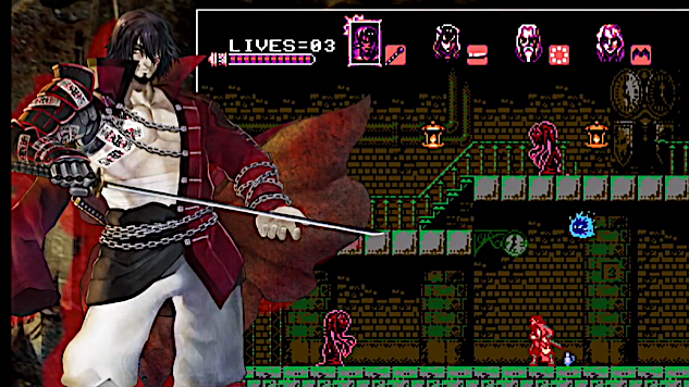 bloodstained curse of the moon vita