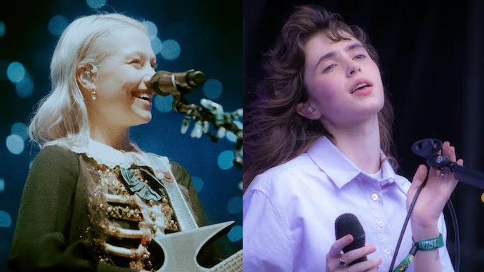 Watch Phoebe Bridgers Join Clairo to Perform "Bags" in Italy