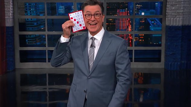 Colbert Plays White Guy Bingo During Donald Trump's SCOTUS Pick Announcement