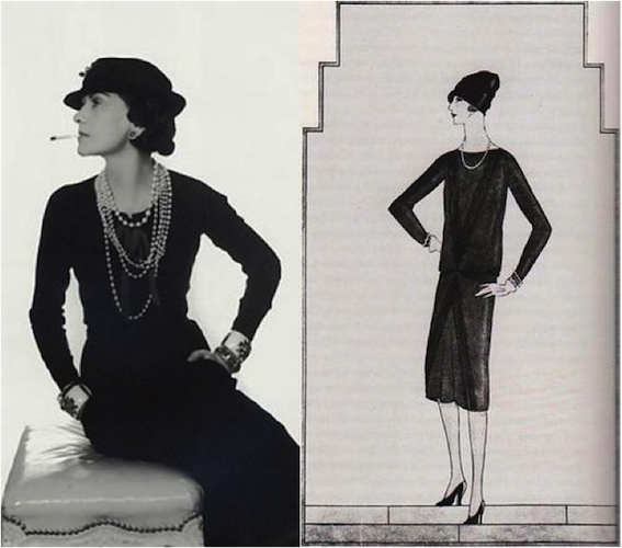 coco chanel and the little black dress