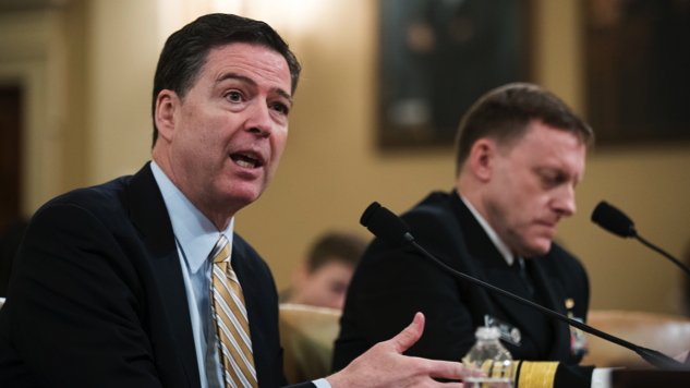 Two Months Before His Firing, James Comey Called Trump "Crazy"