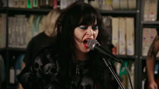 Watch Death Valley Girls' Dark Punk Set at the Paste Studio