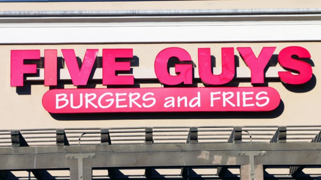 Five Guys Usurps In-N-Out as America's Most Popular Burger Chain