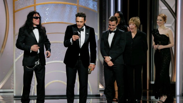 Here's What Tommy Wiseau Wanted to Say During James Franco's Golden Globes Acceptance Speech