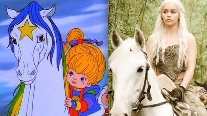 Feeling Meme-ish: <i>Game of Thrones</i>' Khaleesi Meets Rainbow Brite