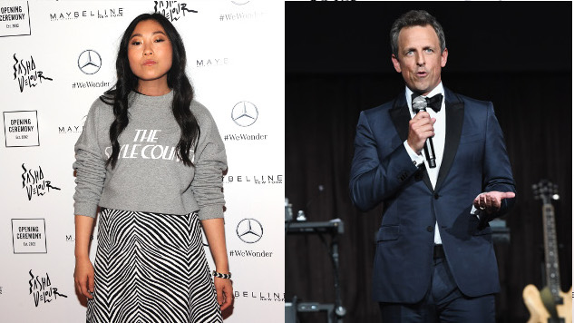 NBC Sets Awkwafina, Seth Meyers as Next <i>SNL</i> Hosts; Travis Scott, Paul Simon as Musical Guests