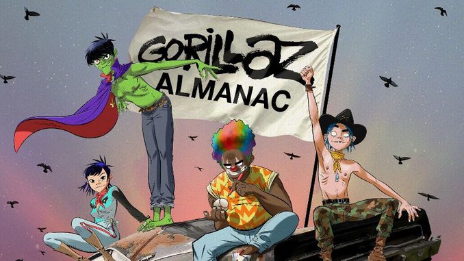 Gorillaz Announce New Book <i>Gorillaz Almanac</i>