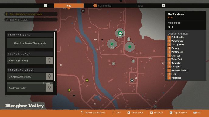 State of decay 2 карта лута meagher valley