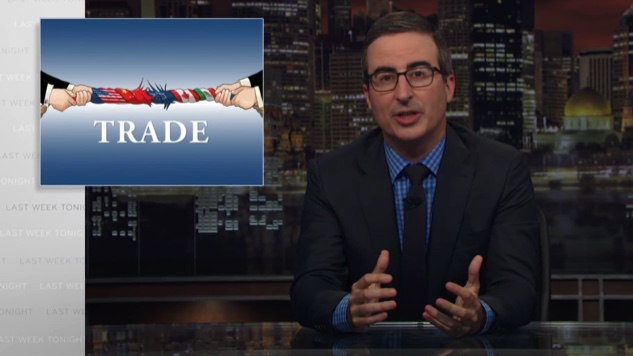 Watch John Oliver Outline the Nuances of International Trade, Which, It Turns Out, Is not Trump's "Thing"