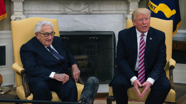 In an Effort to End the Nixon Comparisons Once and For All, Trump Holds Photo Op With...Henry Kissinger