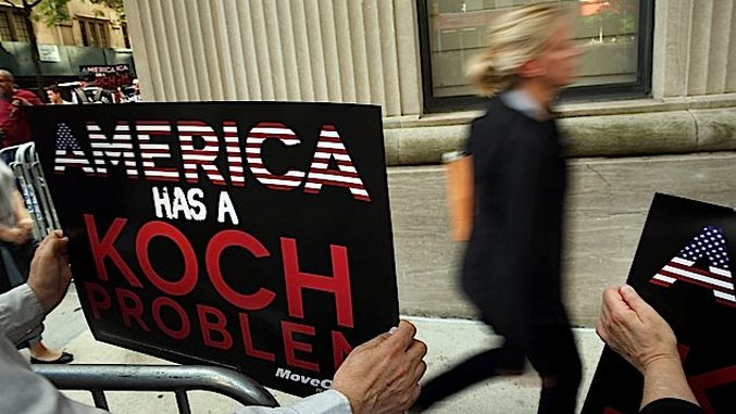 Why Won't the Kochs of the World Run For Office Themselves?