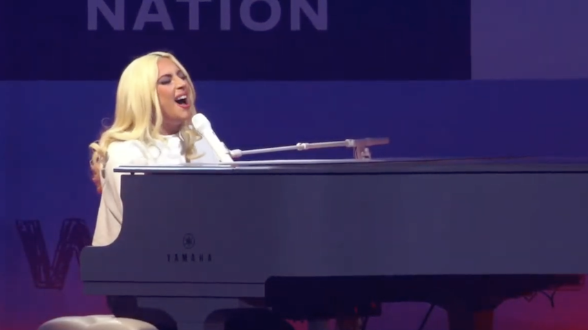 Lady Gaga Performs Shallow And You And I Speaks At Joe Biden Rally In Pennsylvania Paste